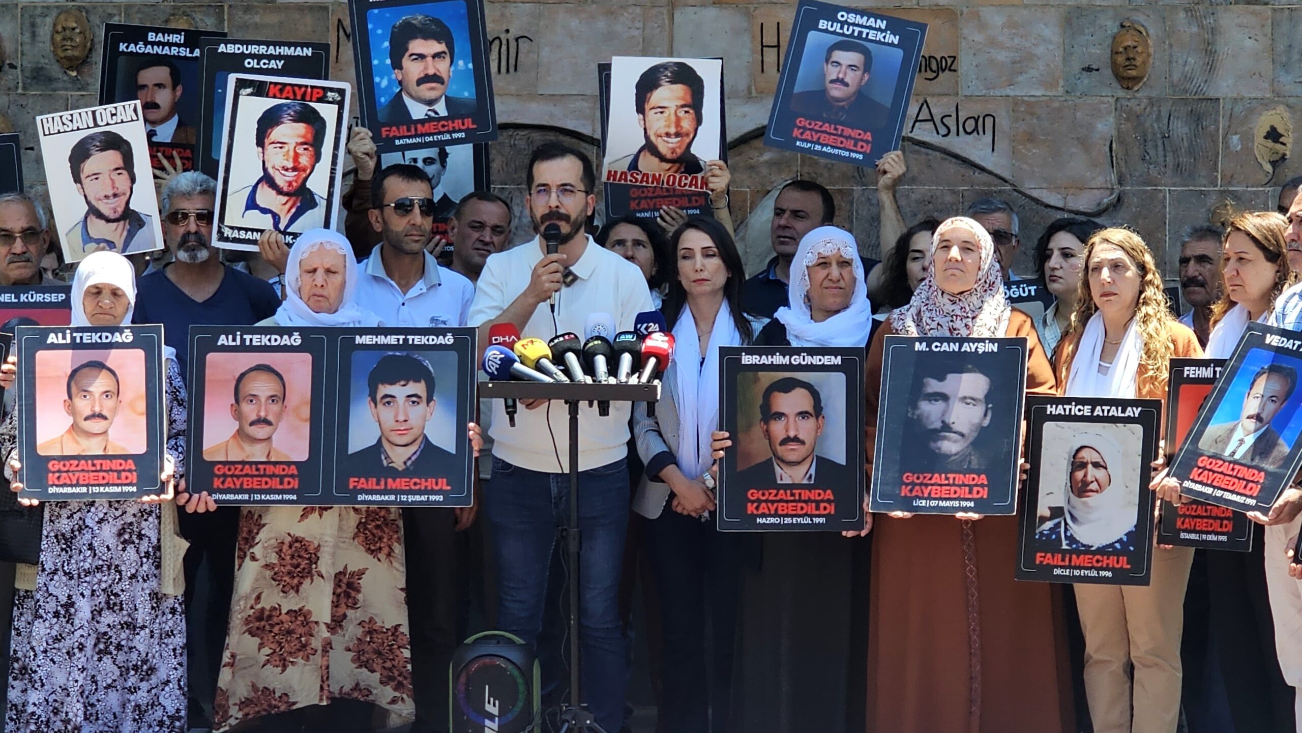 Kayıp yakınlarından 851’inci hafta eylemi