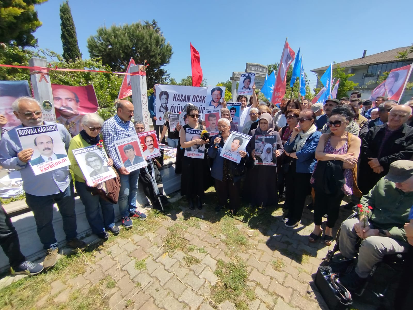 Kayıplar Haftası: Hasan Ocak ve Rıdvan Karakoç için anma