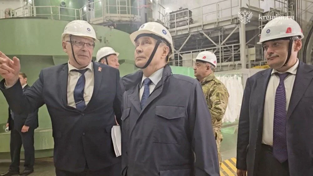Putin’den Kursk’a ziyaret: Nükleer santrali inceledi