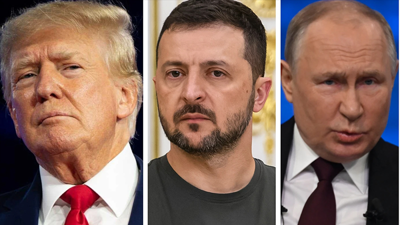 Trump: Pazartesi günü Putin ve Zelenski ile görüşeceğim