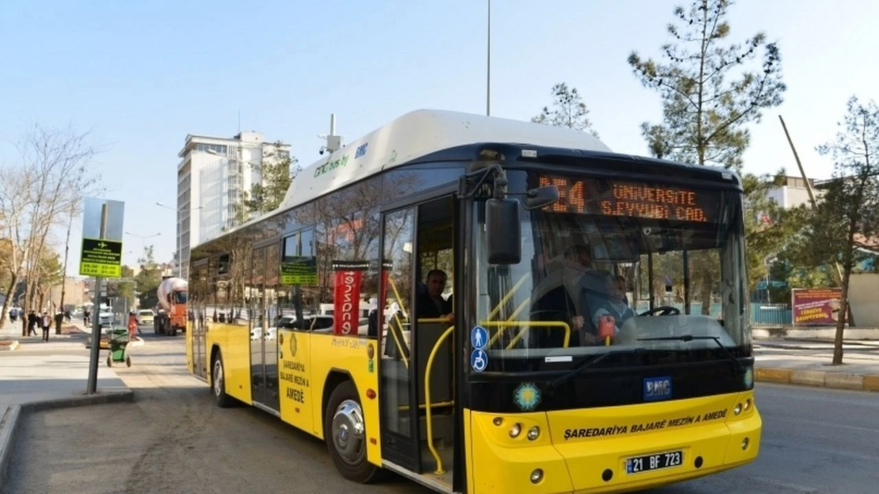 Diyarbakır’da ulaşım ücretlerine zam yapıldı