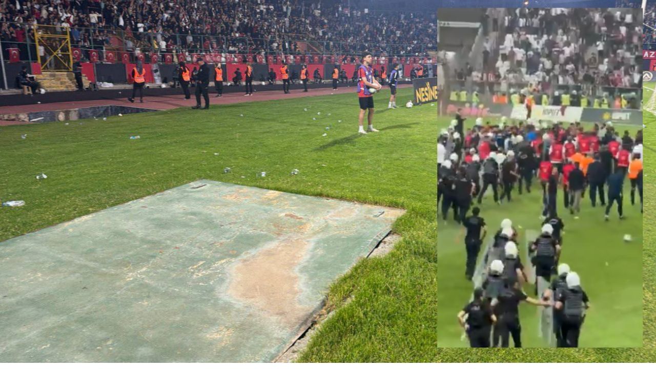 Hakem Elazığspor-Vanspor maçını tatil etti