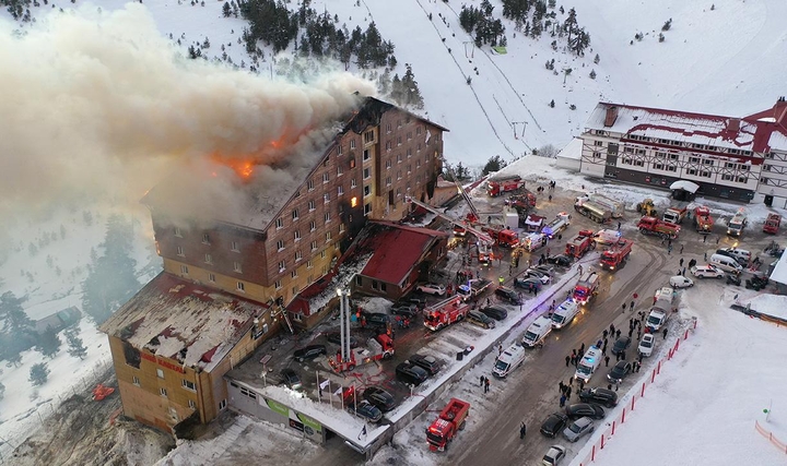 Grand Kartal Otel yangınında yeni iddianame