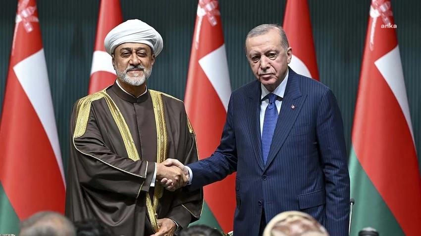 Cumhurbaşkanı Erdoğan, Umman Sultanı El Said ile görüştü