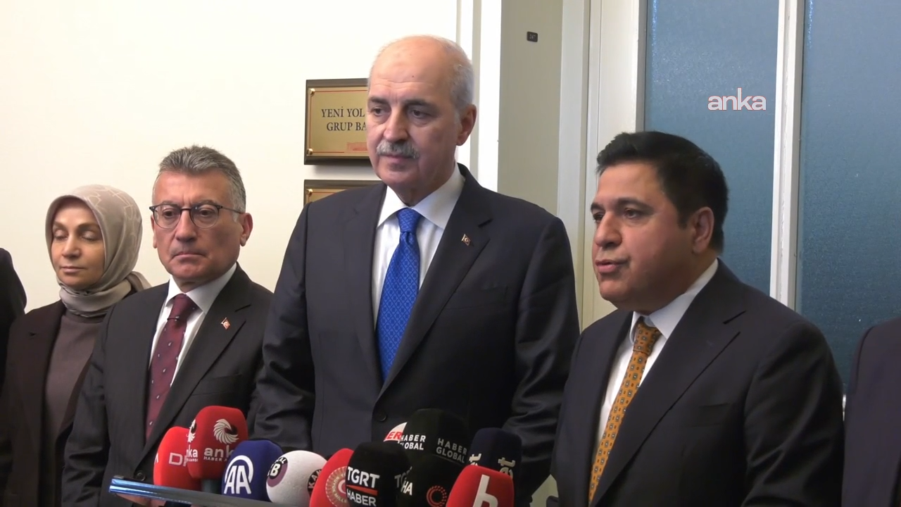 Yeni Yol Grubu ziyaretinde Numan Kurtulmuş’tan yeni süreç açıklaması