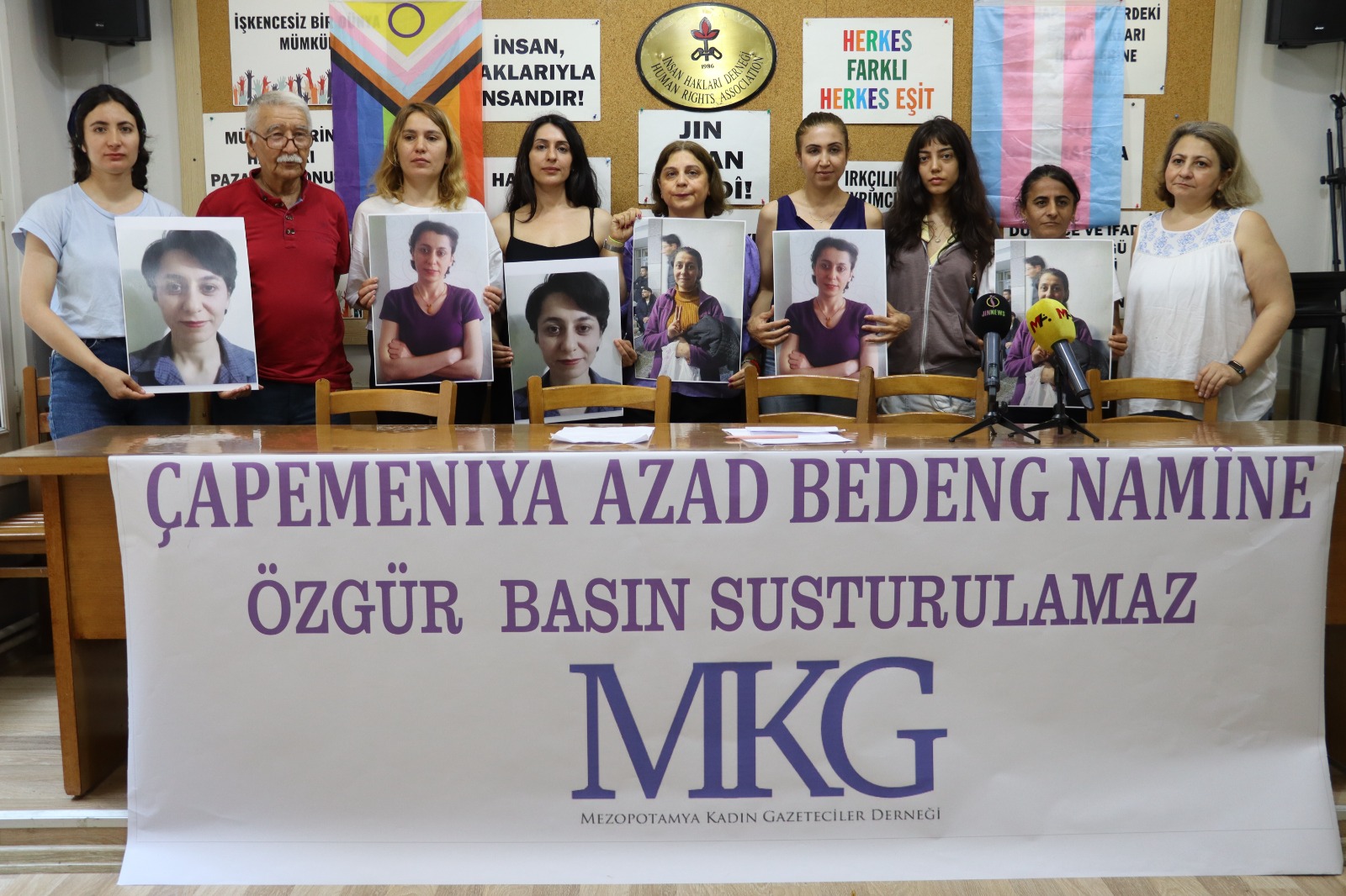 MKG’den gazeteci Perihan Sevda Erkılınç için tahliye çağrısı