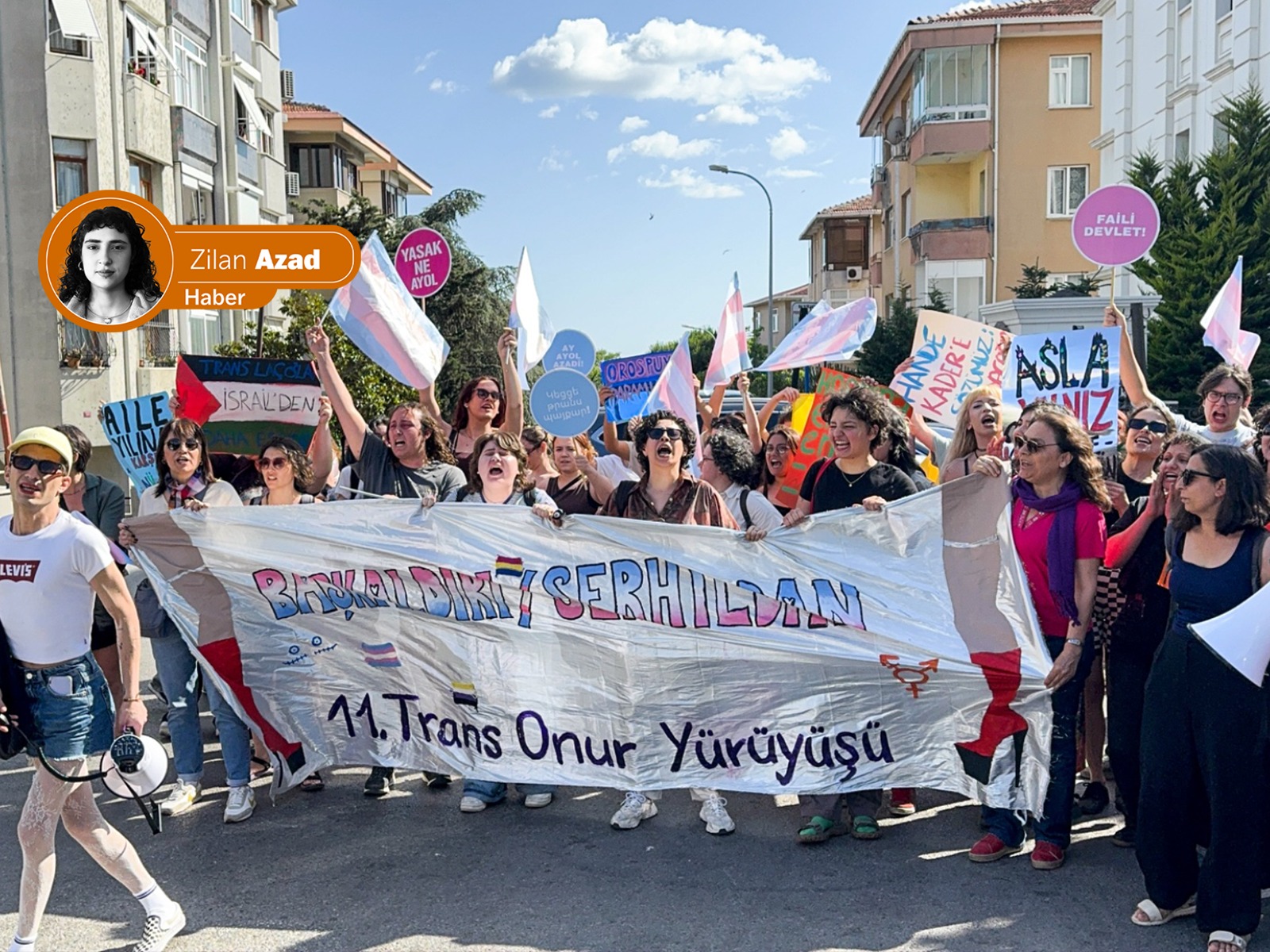 11’inci İstanbul Trans+ Onur Yürüyüşü gerçekleşti: Başkaldırıyoruz