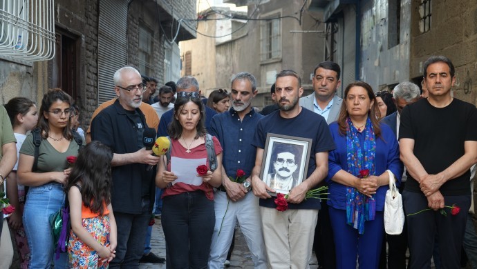 Gazeteci Hafız Akdemir için Diyarbakır’da anma