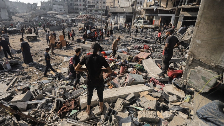 İsrail ordusunun desteklediği grupla Hamas arasında çatışma