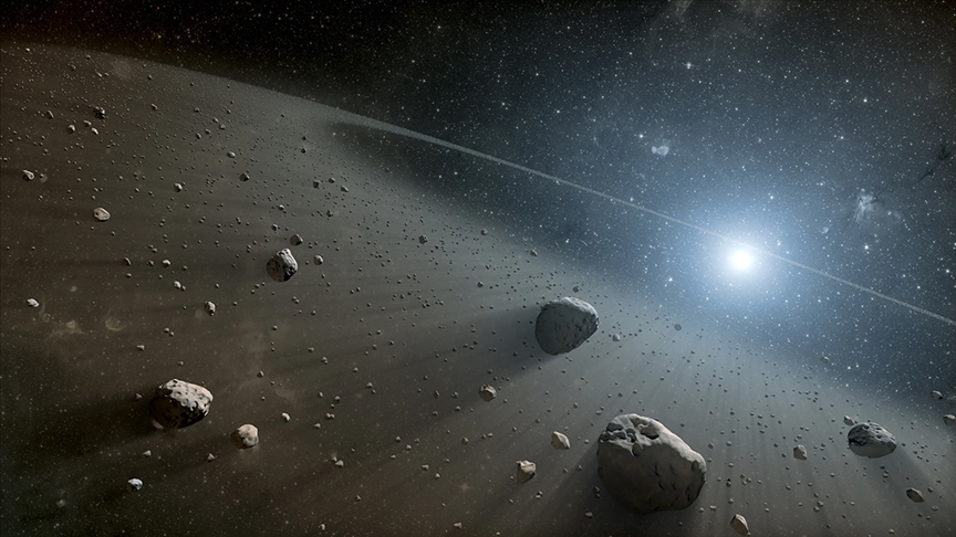 Son bir yılda 162 asteroit Ay’dan daha yakın mesafeden geçti