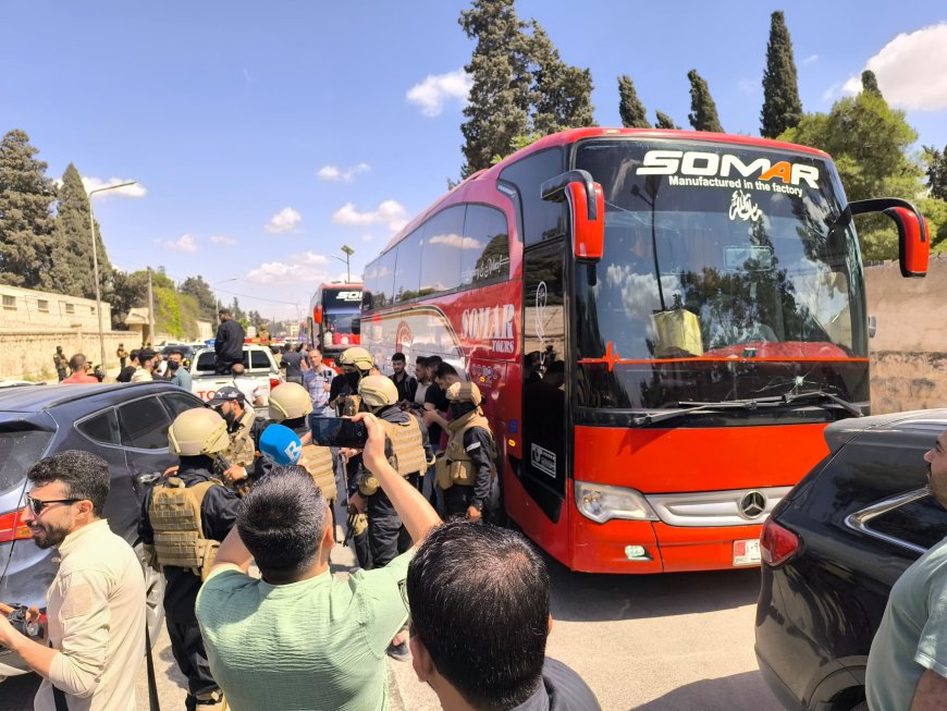 Halep’te ikinci grup tutuklu değişimi gerçekleşti