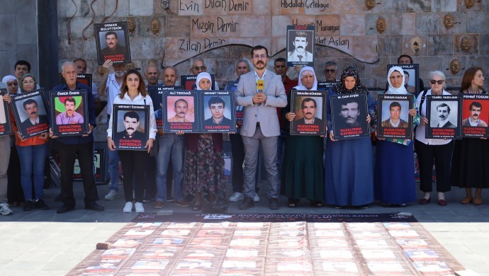 Kayıp yakınları ve İHD’den adalet çağrısı: Cezasızlık son bulsun