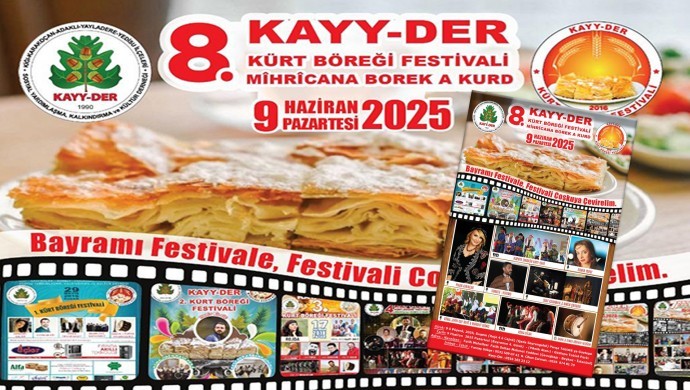 Kürt Böreği Festivali 9 Haziran’da