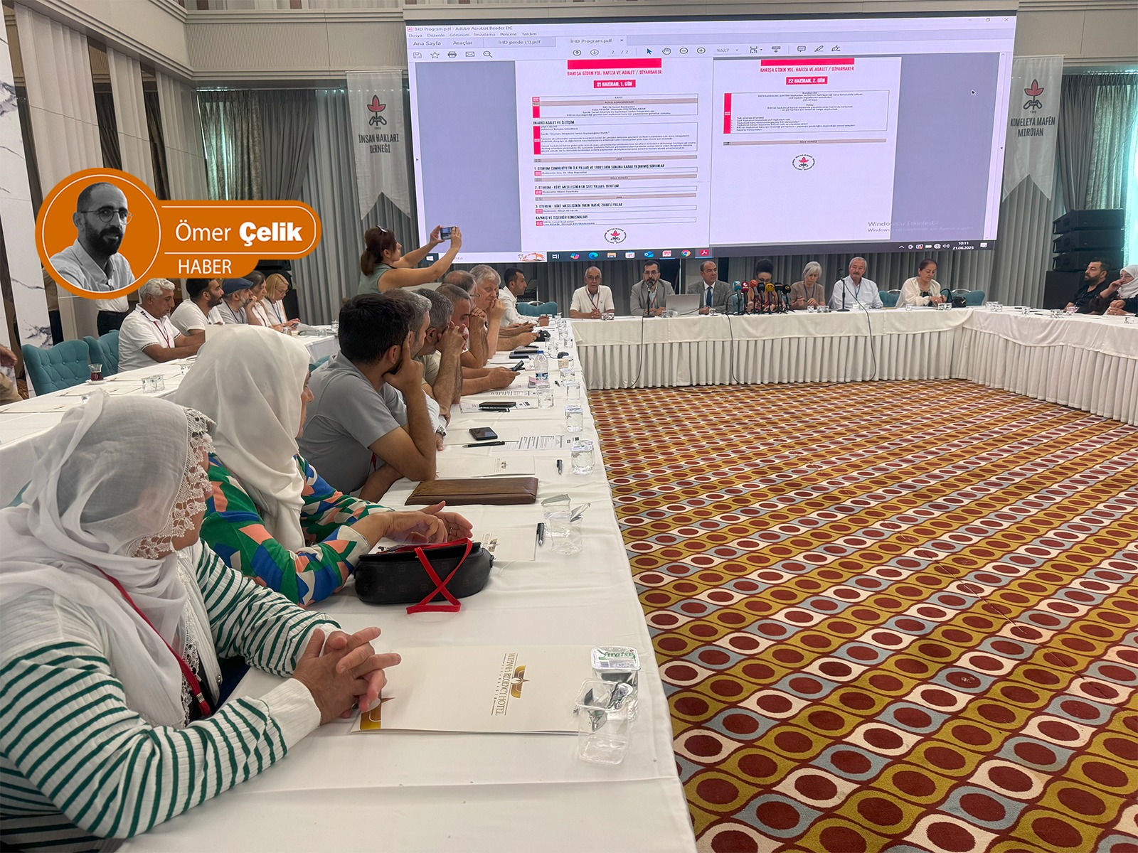Diyarbakır’da ‘Barışa Giden Yol: Hafıza ve Adalet’ konferansı: Uğur Kaymaz ve Eren Bülbül’ün annelerinden mesaj