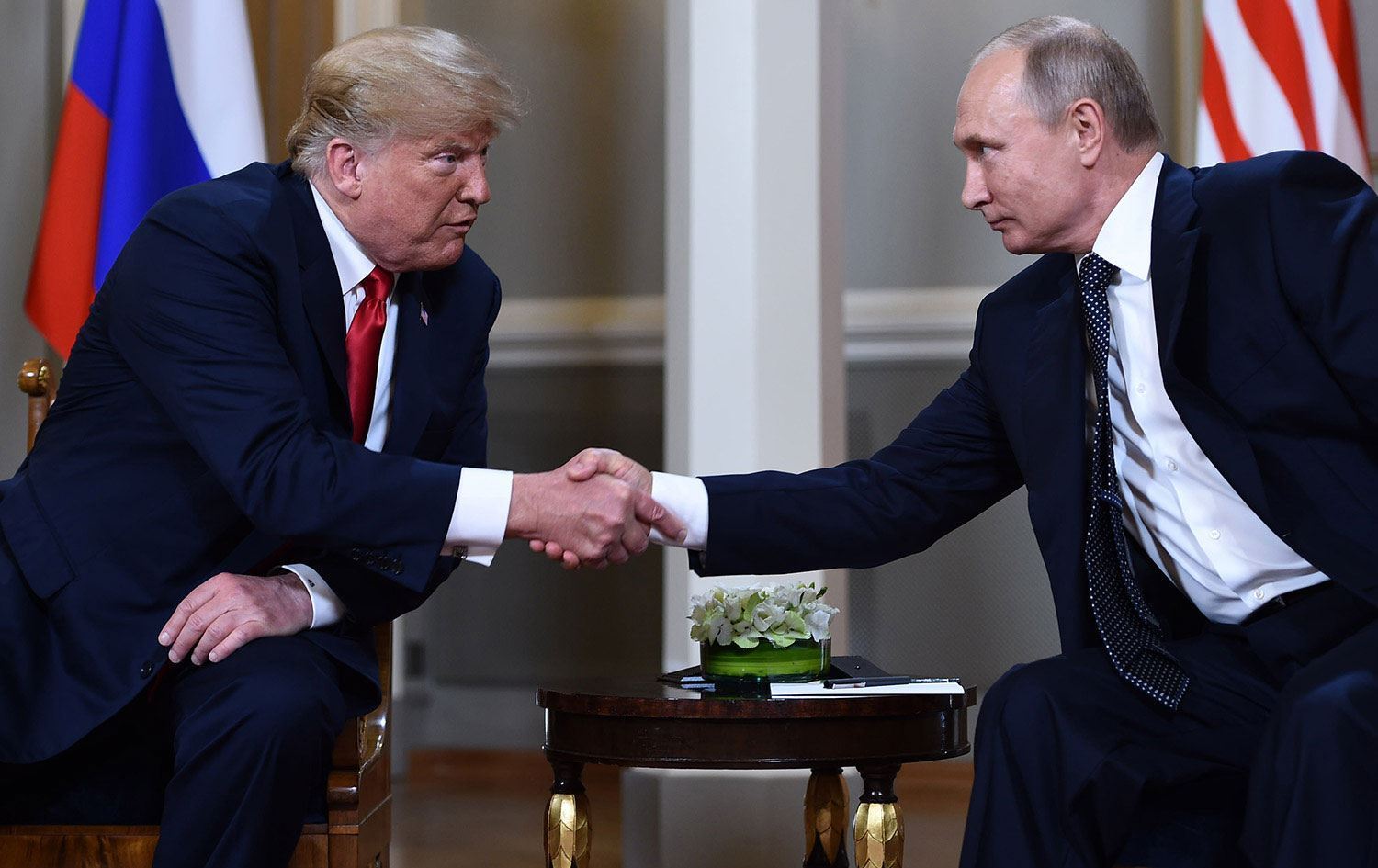 Trump, Putin ile görüştü
