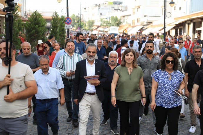 Diyarbakır’da uyuşturucuya karşı yürüyüş