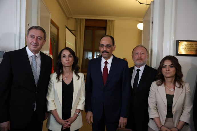 MİT Başkanı Kalın’ın Meclis’teki siyasi parti ziyaretleri başladı