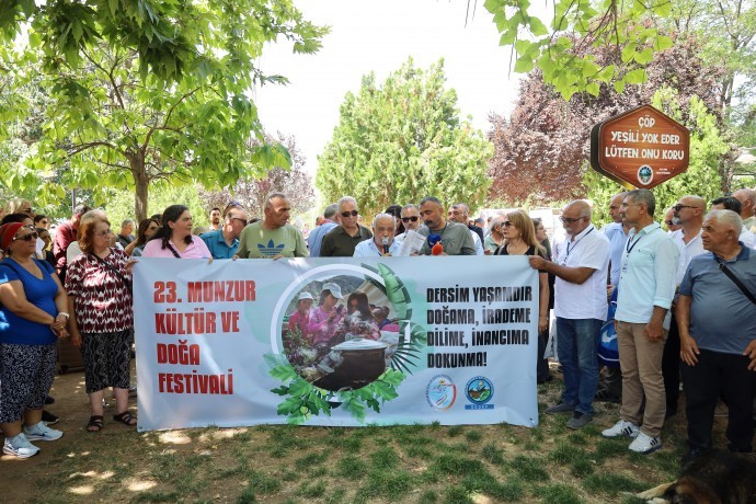 23’üncü Munzur Kültür ve Doğa Festivali başladı: Dersim yaşamdır