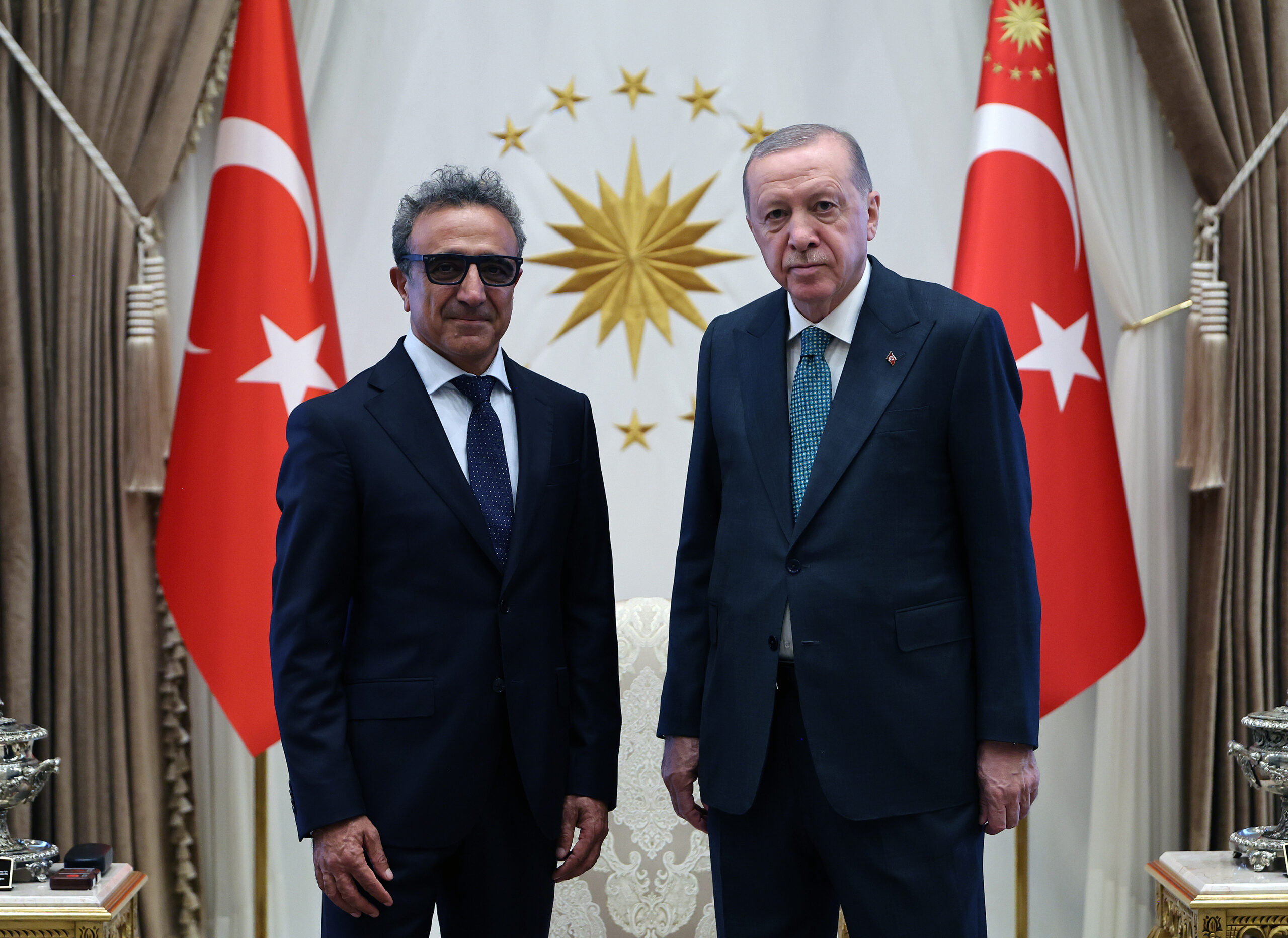 Cumhurbaşkanı Erdoğan, Hamdi Ulukaya’yla görüştü