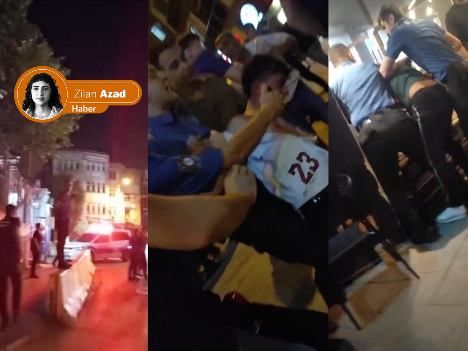 Kürtçe müzik gözaltısında yeni görüntüler: Polis üst üste havaya ateş açtı