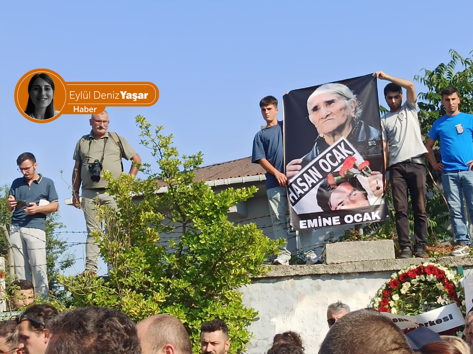 Emine Ocak son yolculuğuna uğurlandı: Vazgeçmedin, vazgeçmeyeceğiz