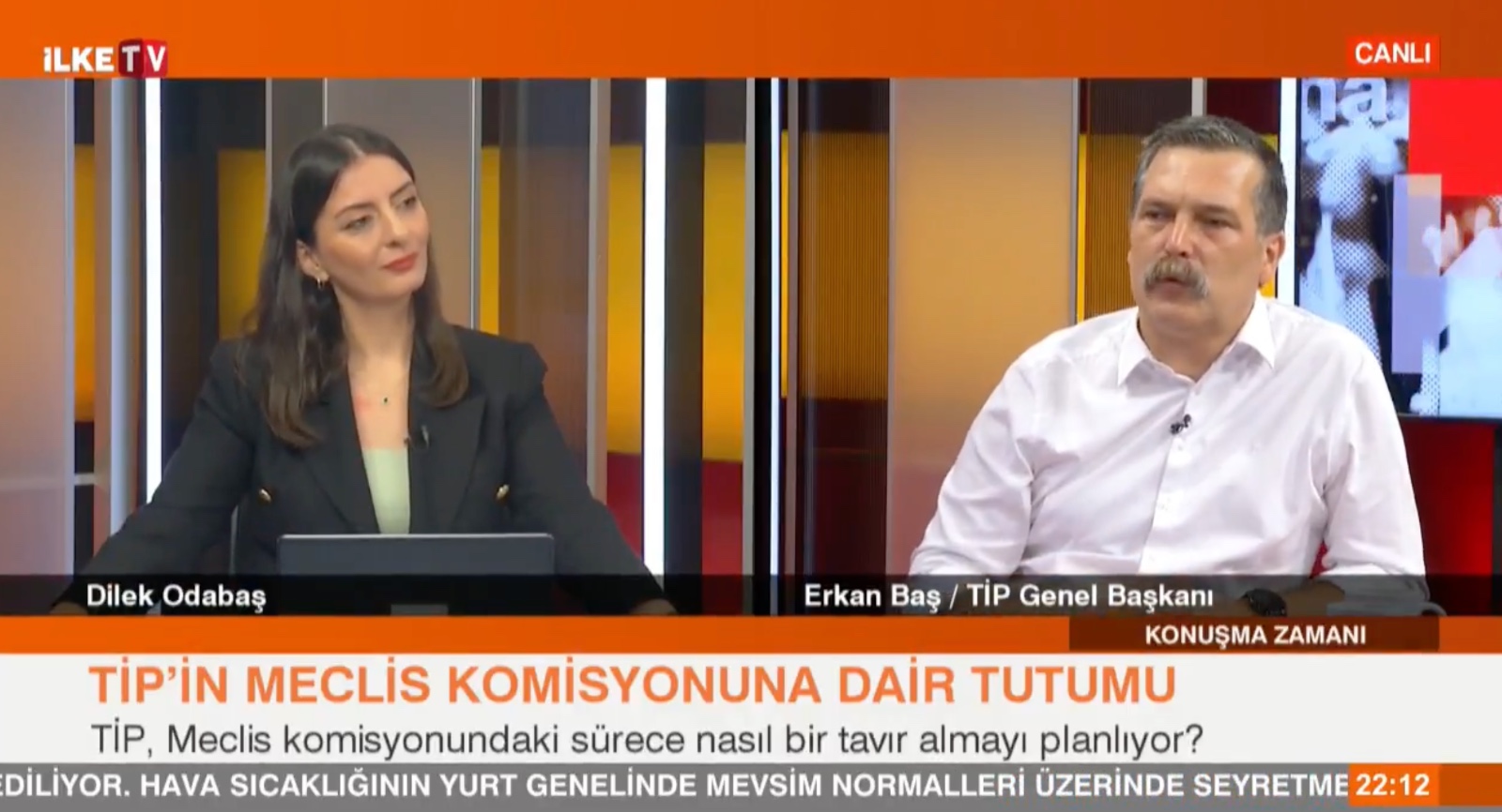 Erkan Baş İlke TV’de açıkladı: Komisyon başkanlığını Can Atalay yapacak