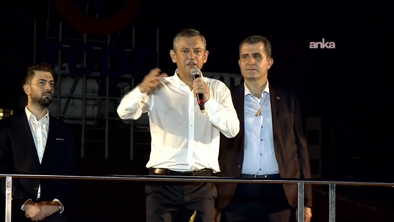 Adana’da CHP’den ‘Zeydan Karalar yalnız değildir’ mitingi