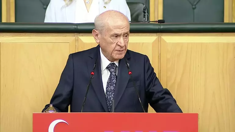 Devlet Bahçeli grup toplantısında konuşuyor