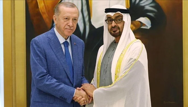 Cumhurbaşkanı Erdoğan, BAE Devlet Başkanı Nahyan’la görüştü: Süreç konuşuldu
