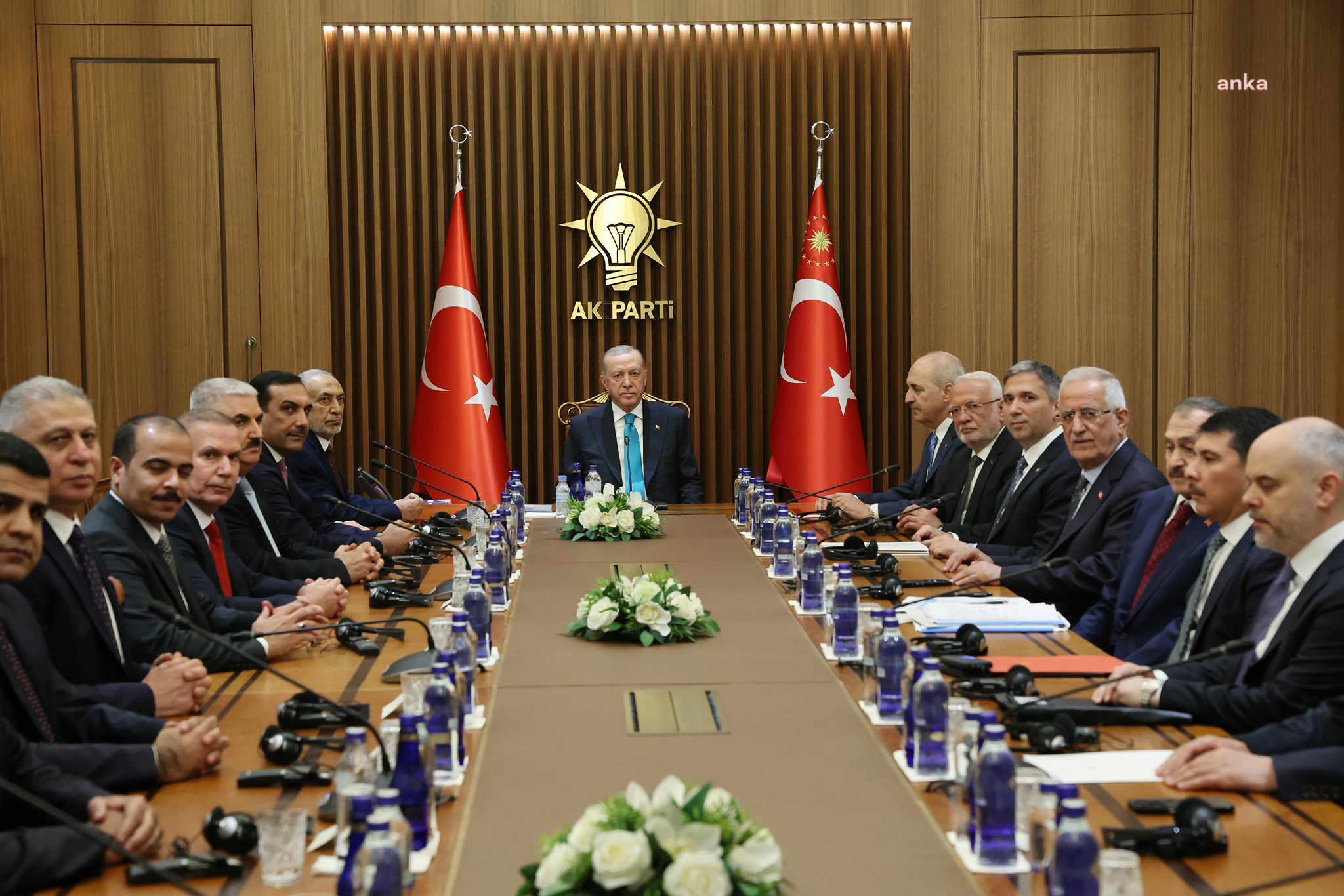 Cumhurbaşkanı Erdoğan, Irak Temsilciler Meclisi Başkanı Meşhedani’yi kabul etti