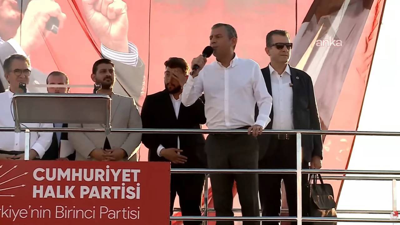 Malatya’da CHP’den ‘Millet İradesine Sahip Çıkıyor’ mitingi