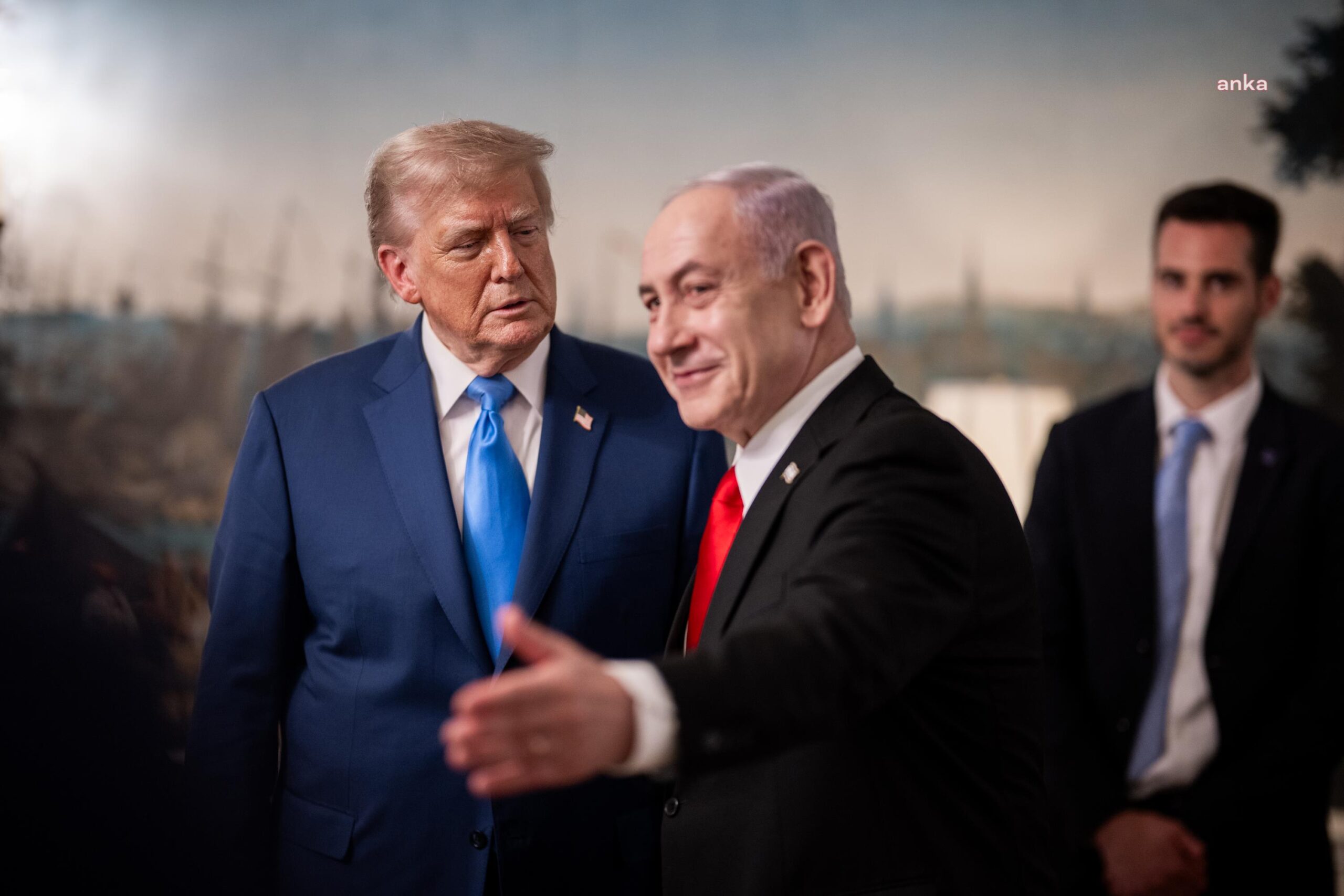 Trump ve Netanyahu, iki gün içinde ikinci kez bir araya geldi