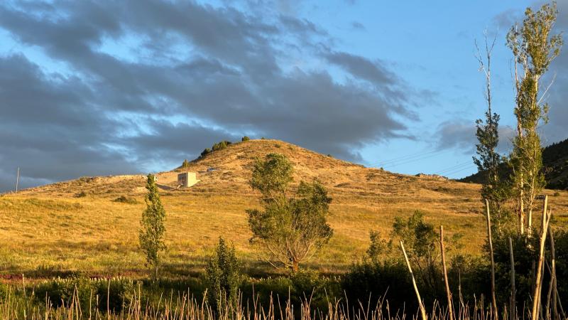 Bayburt-Erzurum sınırında özel uçak düştü