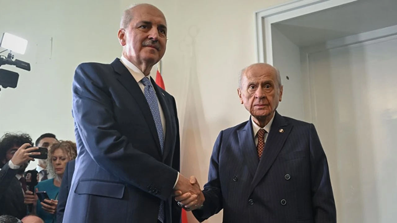 Numan Kurtulmuş, Bahçeli’yi ziyaret ediyor