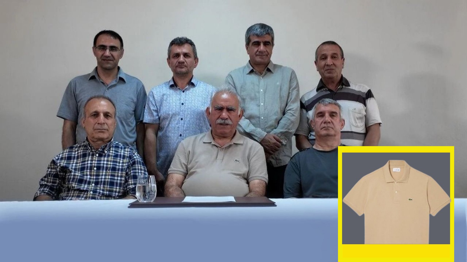 Öcalan’ın tişörtü sosyal medyada gündem oldu