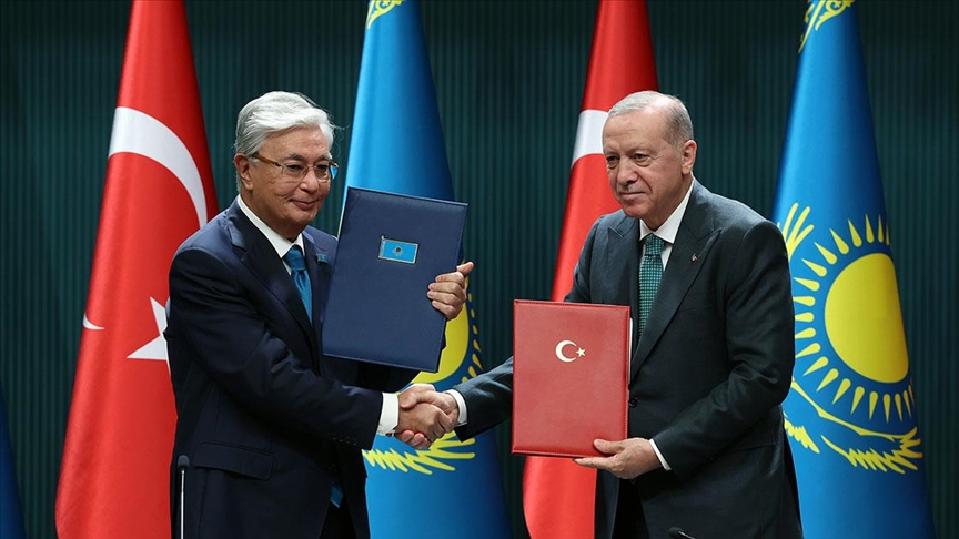 Türkiye ile Kazakistan arasında 20 anlaşmaya imza atıldı