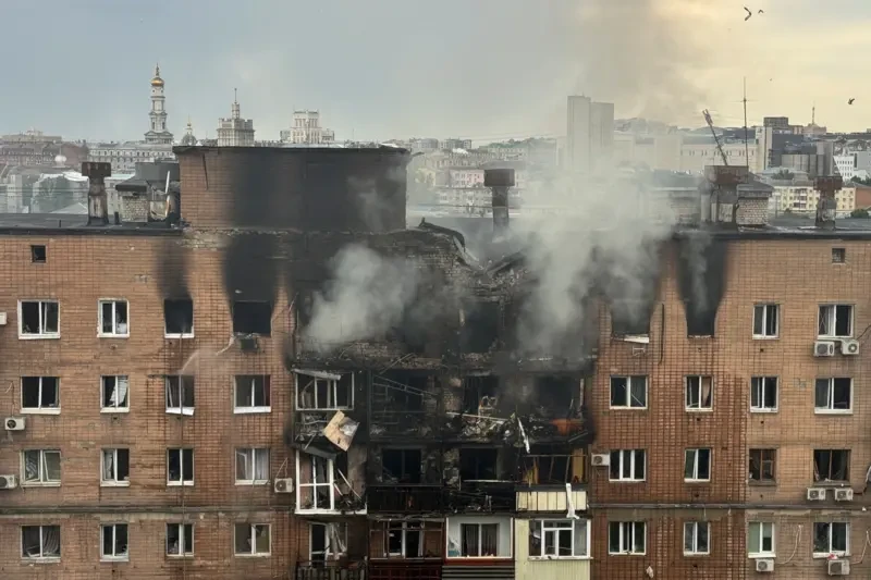 Ukrayna: Rusya’nın Harkiv’e düzenlediği saldırıda en az 33 kişi yaralandı