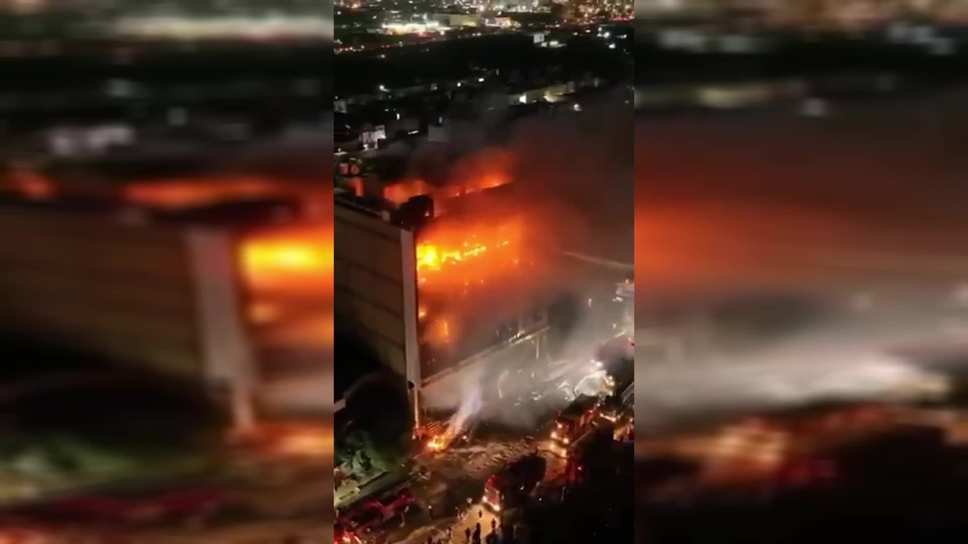 Alışveriş merkezinde yangın: 61 kişi hayatını kaybetti