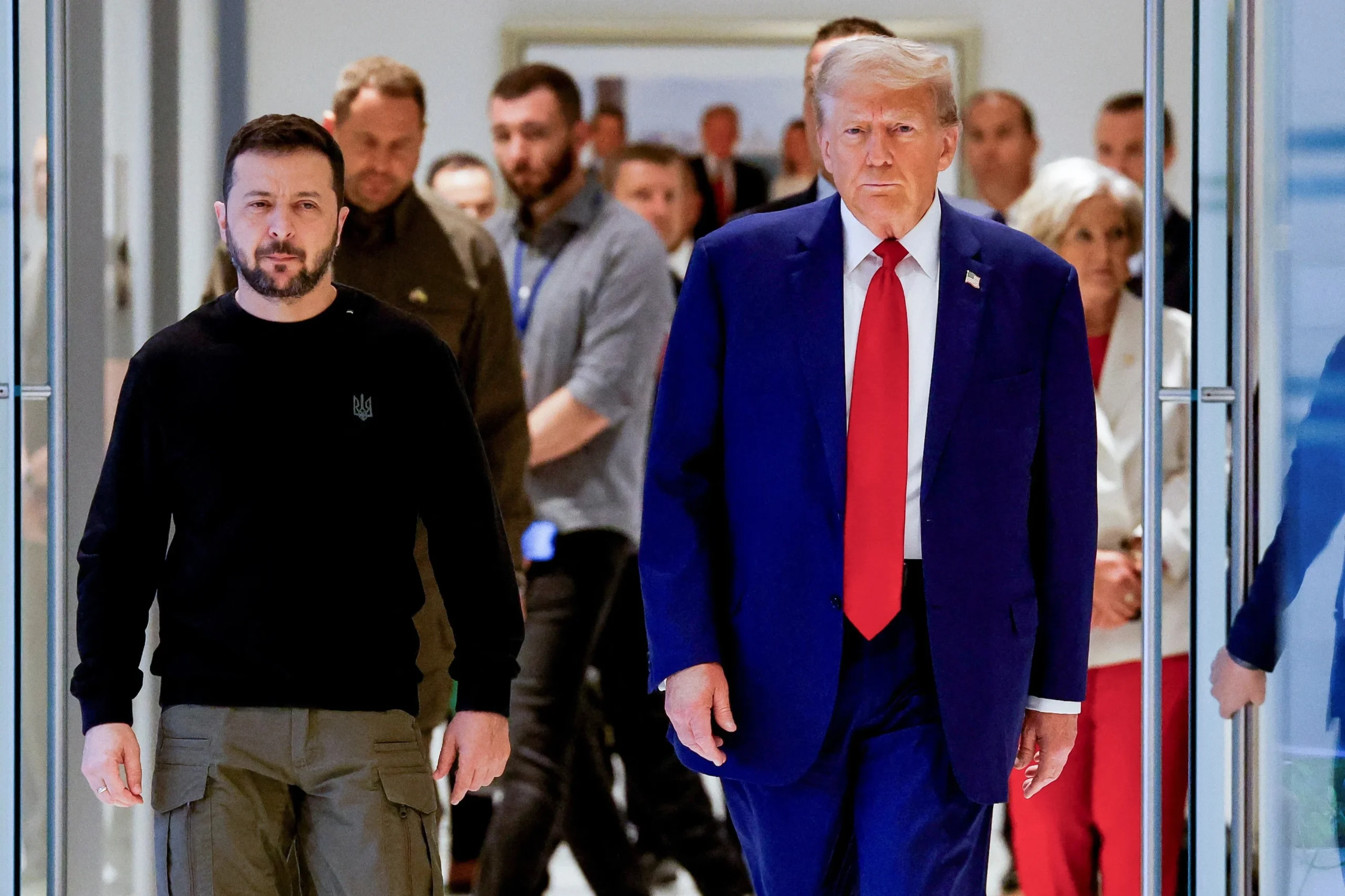 Trump-Zelenskiy görüşmesine Avrupalı liderler de katılacak