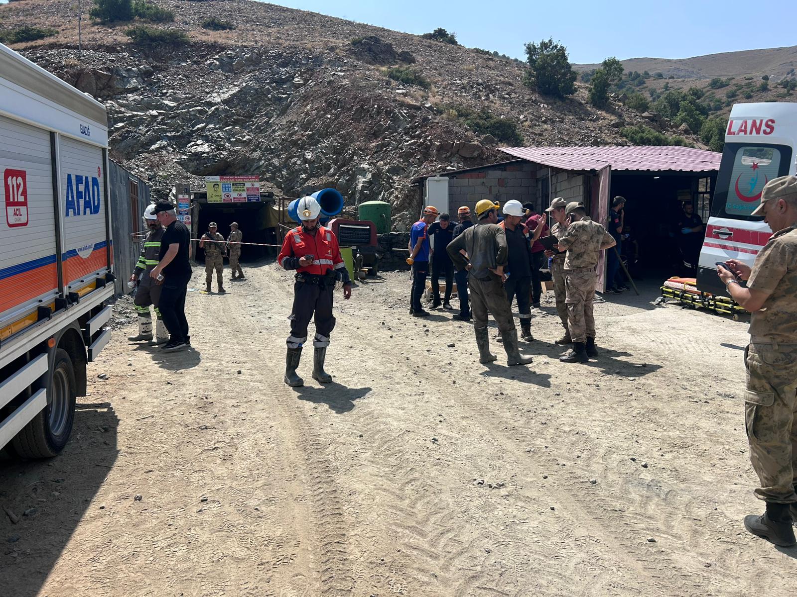 Elazığ’da maden ocağında göçük: Bir işçi hayatını kaybetti