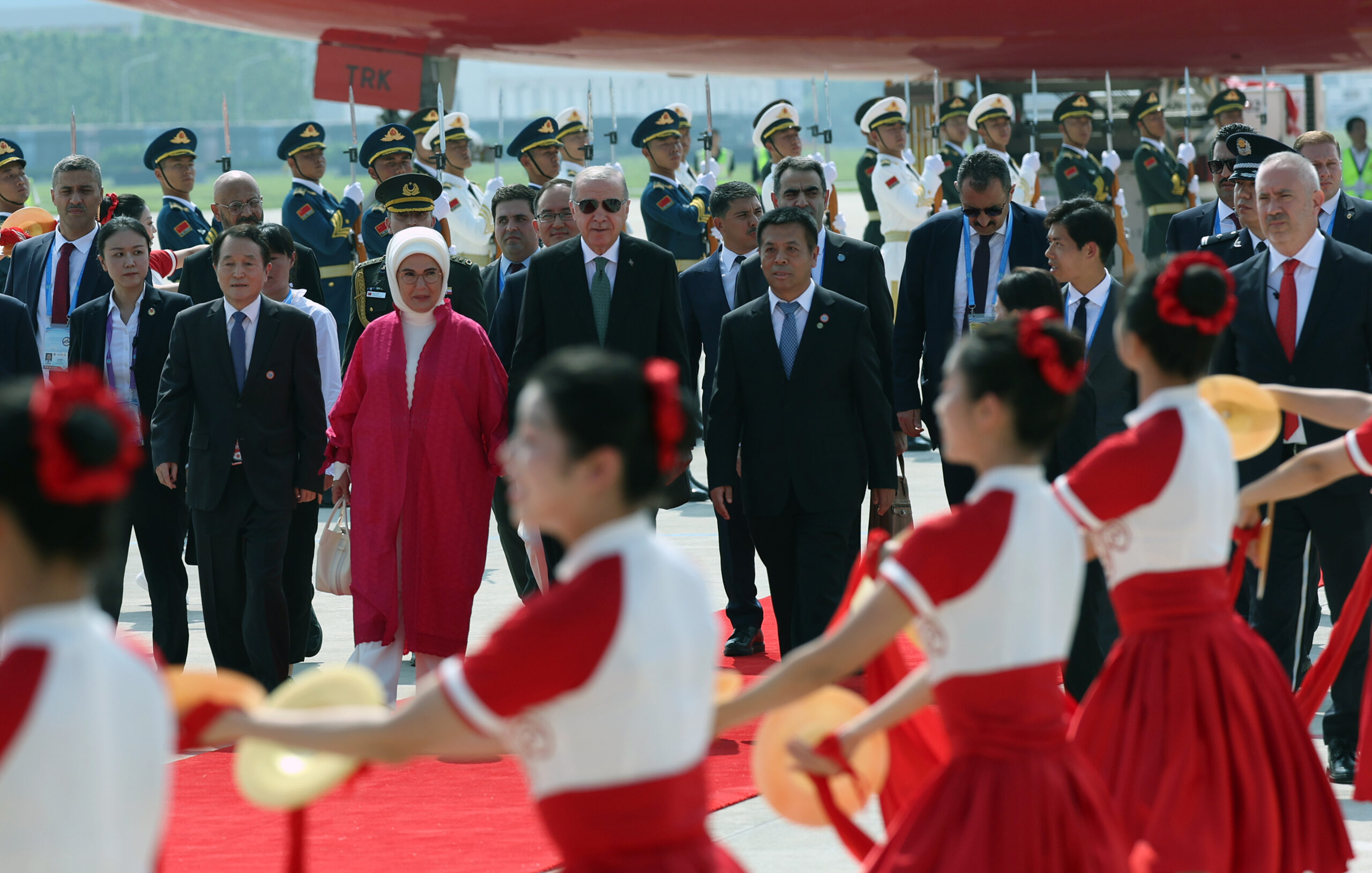 Cumhurbaşkanı Erdoğan, Şanghay zirvesi için Çin’de