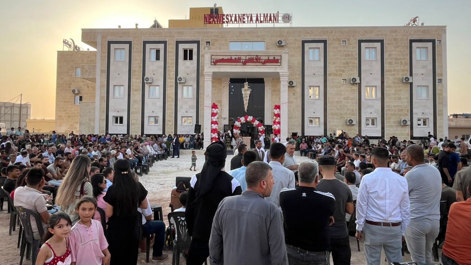 Kobani’de Alman İhtisas Hastanesi açıldı: Sağlık hizmetleri ücretsiz