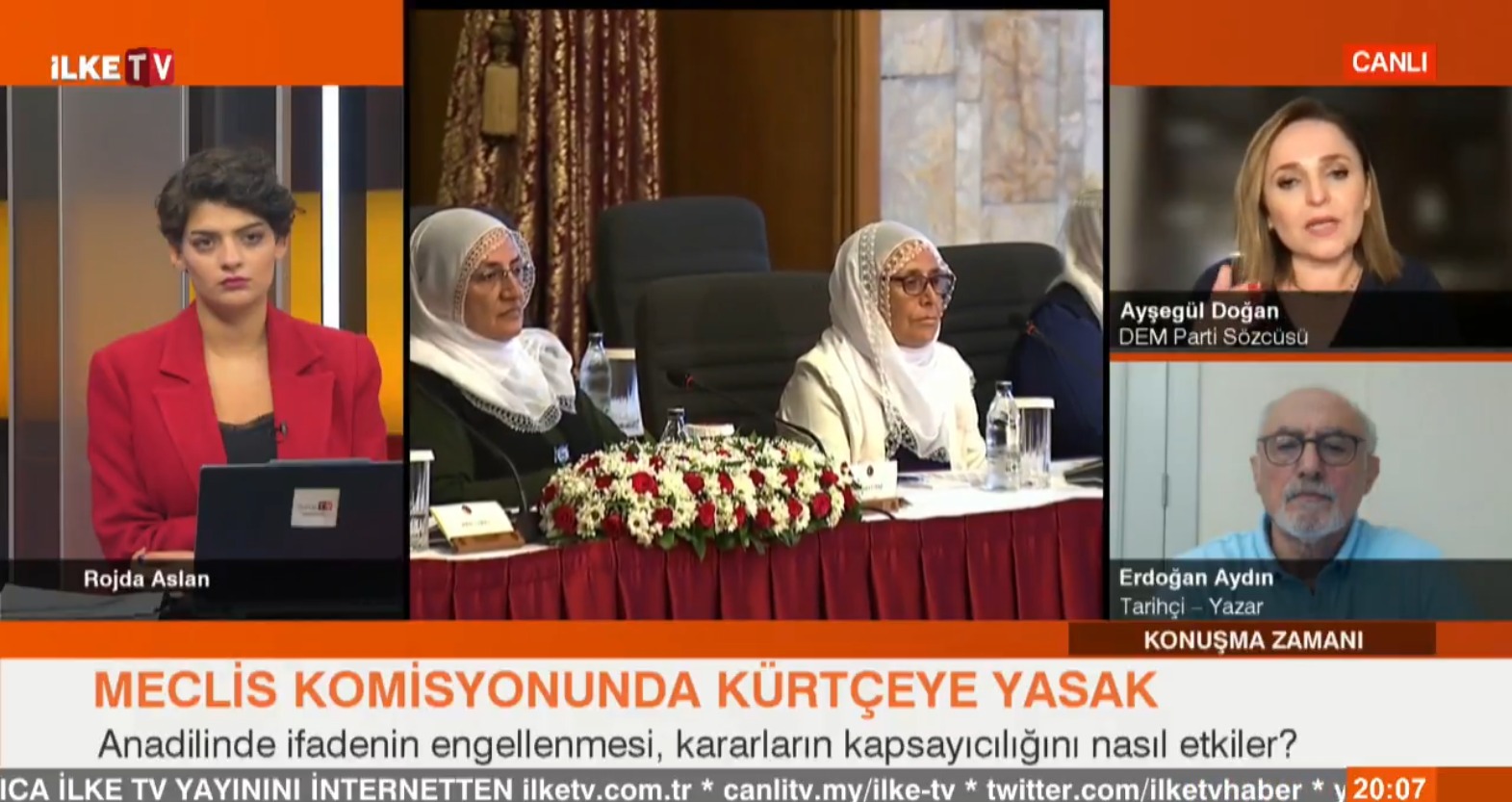 Ayşegül Doğan İlke TV’de konuştu: Kürtçe konuşma talepleri önceden Kurtulmuş’a iletildi
