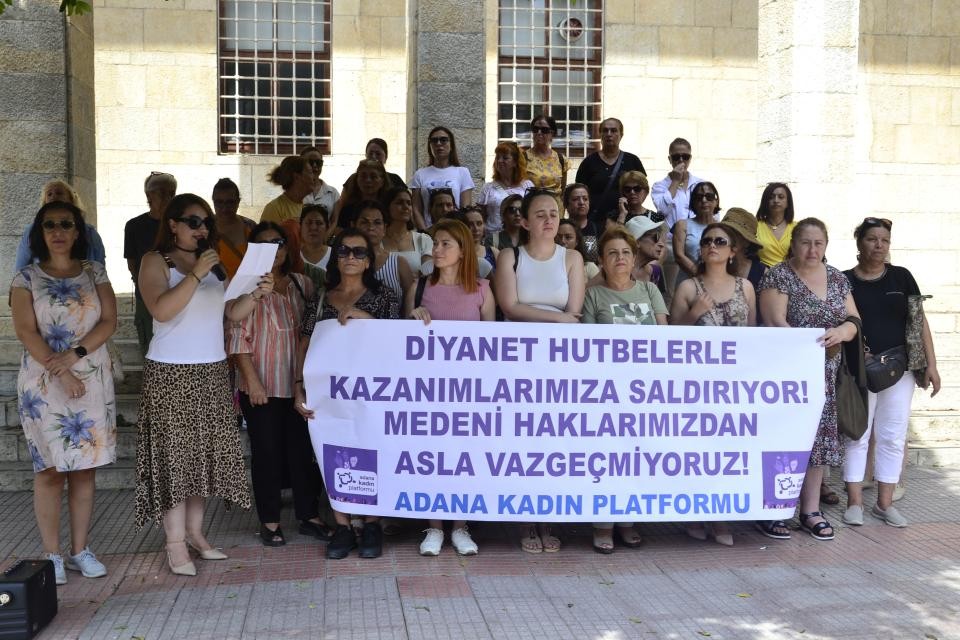 Diyanet hutbeleri | Adana Kadın Platformu’ndan suç duyurusu