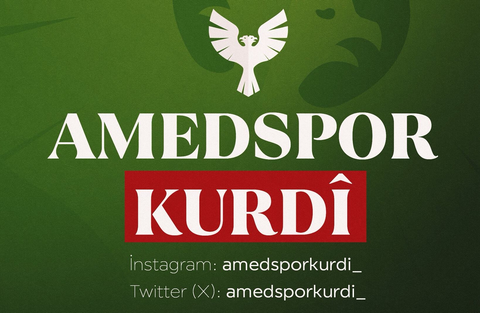 Amedspor Kürtçe sosyal medya hesaplarını açtı