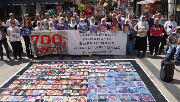 Batman’daki kayıp yakınları 700 haftadır adalet arıyor