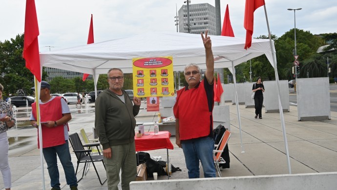 BM önünde ‘kuyu tipi’ cezaevlerine karşı eylem