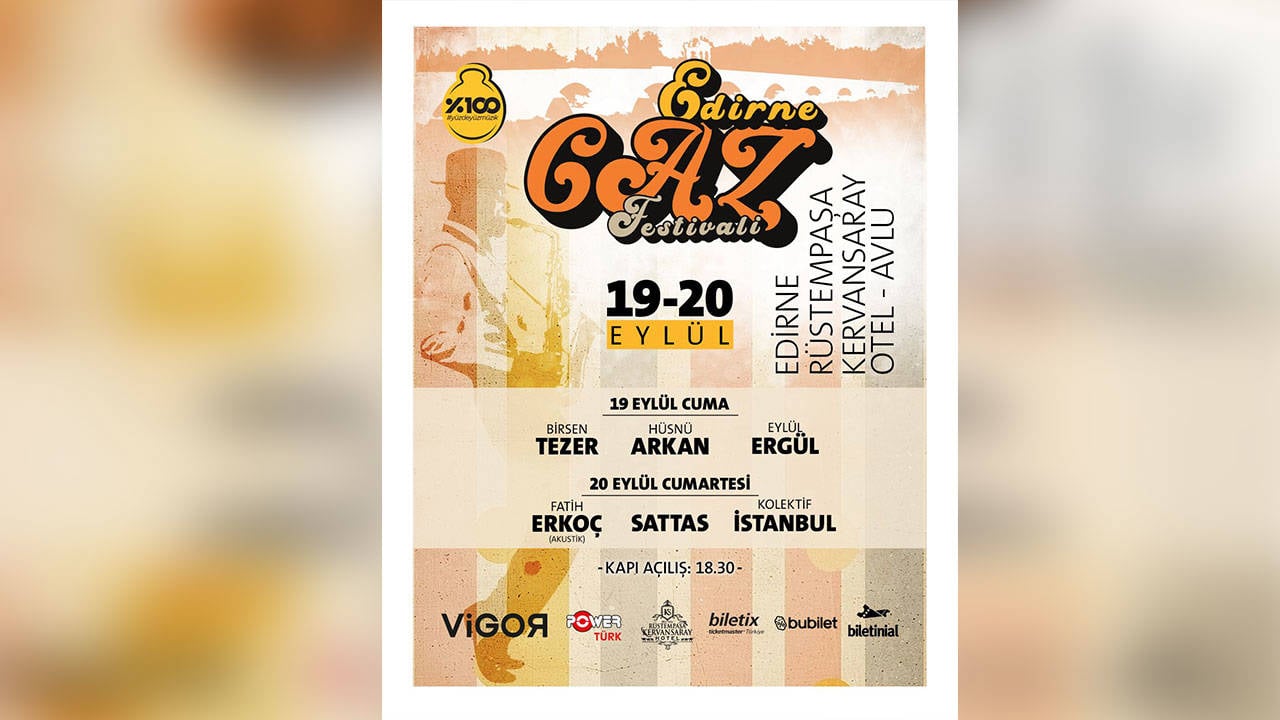 500 yıllık tarihi mekan Edirne Caz Festivali’ne ev sahipliği yapacak