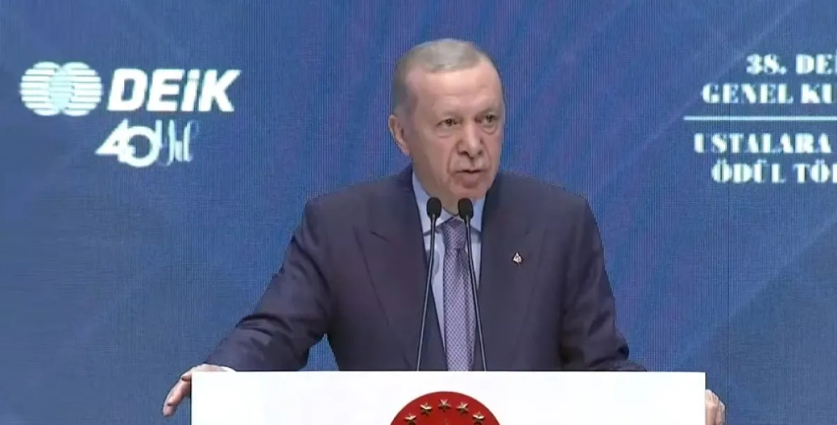 DEİK Genel Kurulu’nda konuşan Erdoğan: Ülkemizde yeni dönemin kapılarını açmak istiyoruz