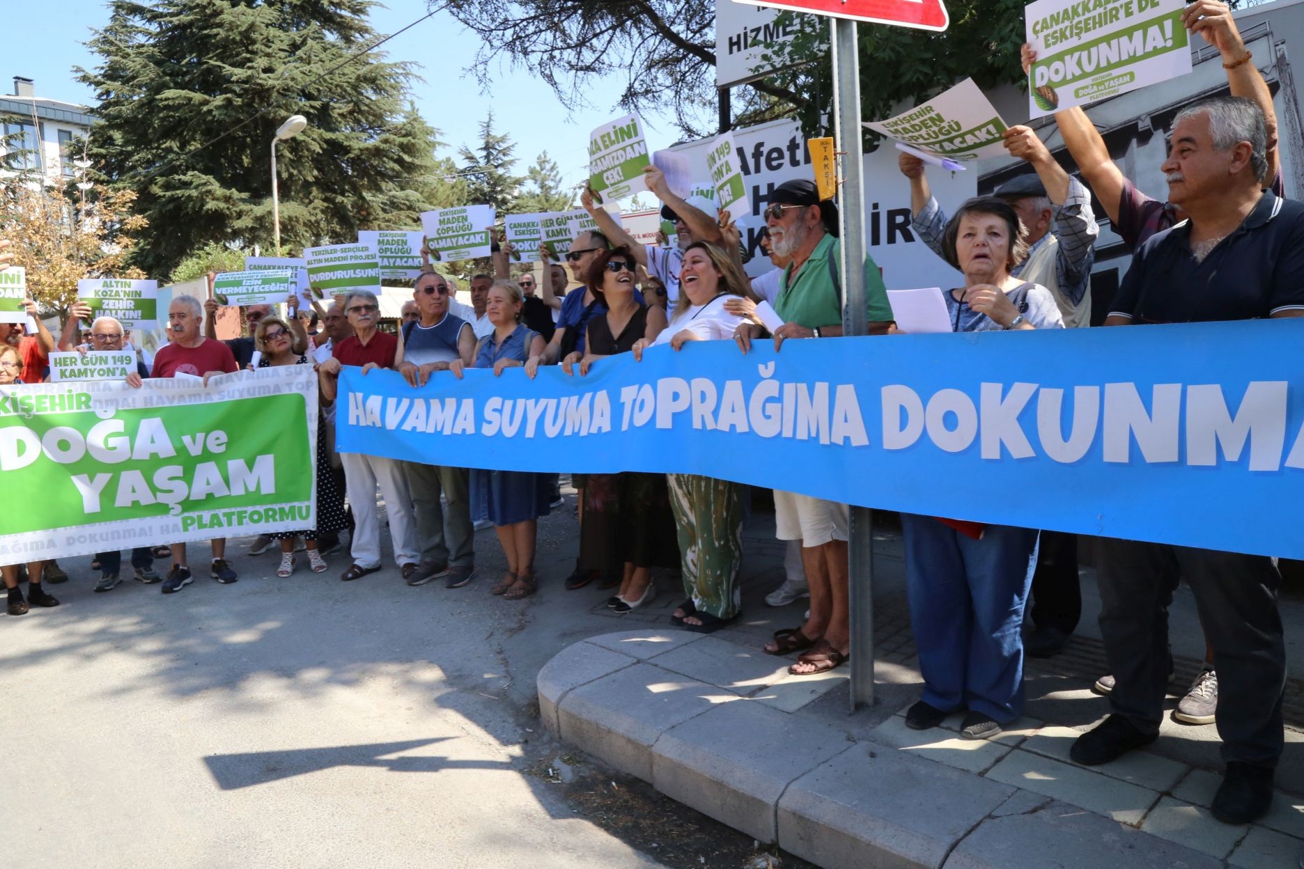 Eskişehir’e maden taşınmasına tepki: Zehirli çöpler birikecek
